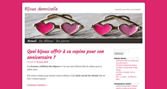 Desktop Screenshot of bijouxdemoiselle.com